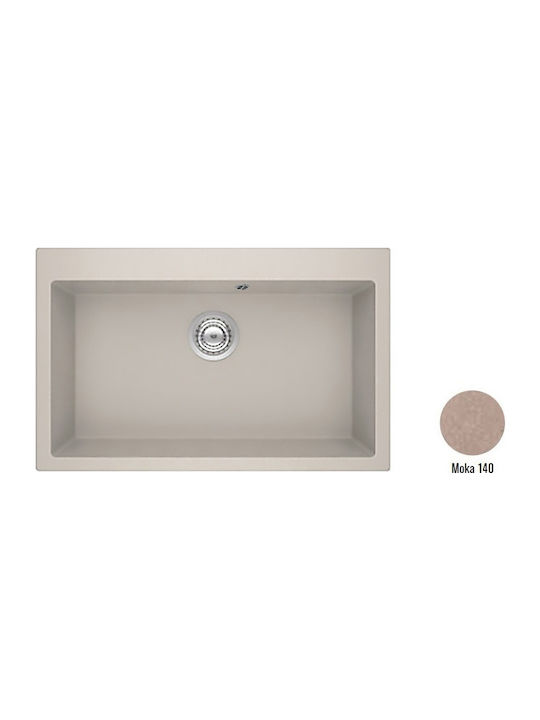 Crown Quadra Q-81 6781 6781-140 Drop-In Мивка о...