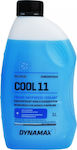 Dynamax Cool 11 Συμπυκνωμένο Αντιψυκτικό Υγρό Ψυγείου Αυτοκινήτου G11 Μπλε Χρώμα 1lt