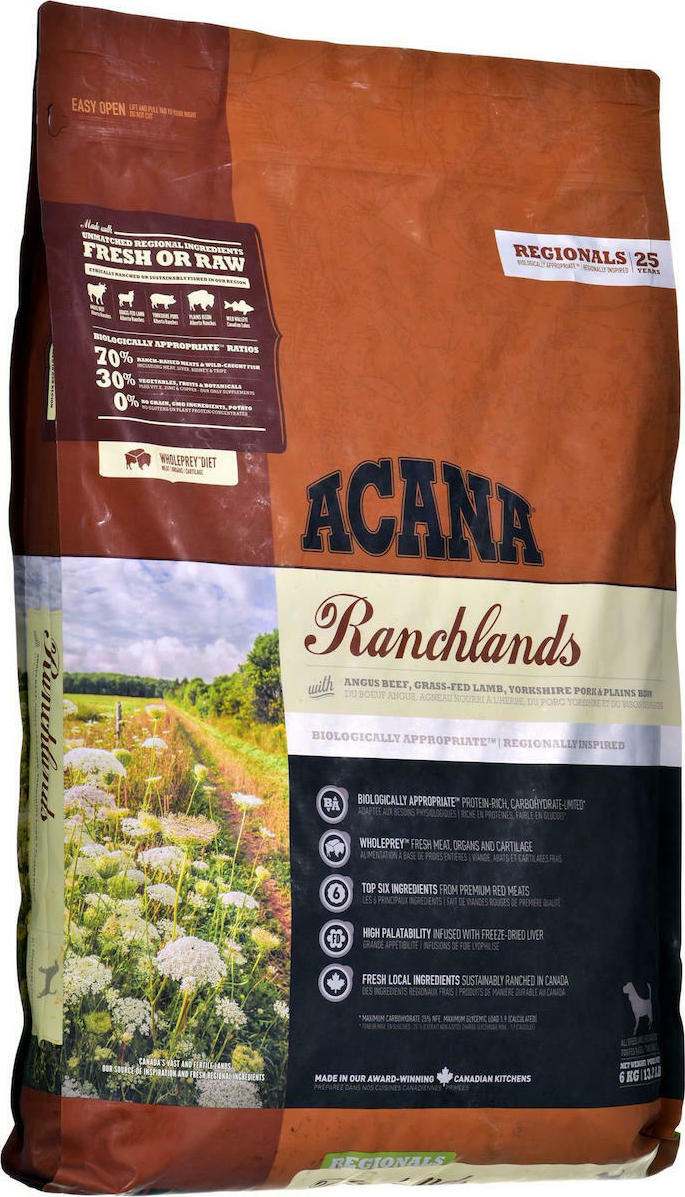 acana ranchlands 6 kg