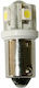 Lalizas Boat Lighting Led Light Bulb 12V BA9S Cool White 4smds & 1led 9x25.5mm 71233