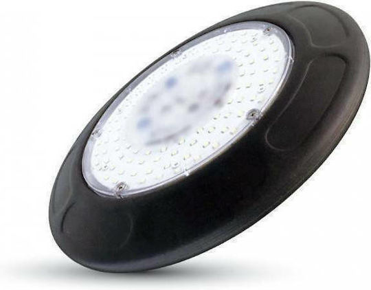 V-TAC Vt-9106 Φωτιστικό Καμπάνα 100W Ψυχρό Λευκό 8000lm Μαύρο Ø29.3xΥ9cm