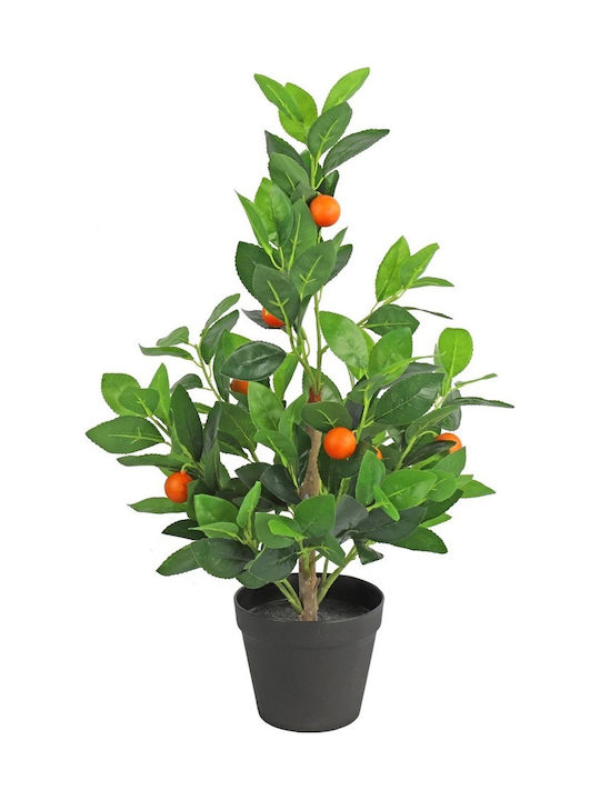 Atmosphera Artificial Plant in Pot Κίτρος Green 60cm 1pcs