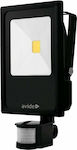 Avide Waterproof LED Flood Light 30W Cold White 6400K with Motion Sensor IP65