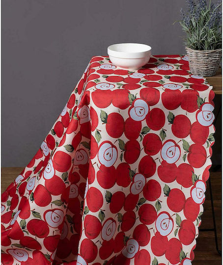 Silk Fashion Tablecloth Stain Resistant H37 Beige 140x180cm