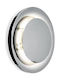 Fos me Modern Leuchte Wand mit Fassung GX53 Silber 25x25cm