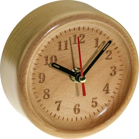 Viosarp Analog Wooden Tabletop Clock Viosarp Analog Wooden Tabletop Clock