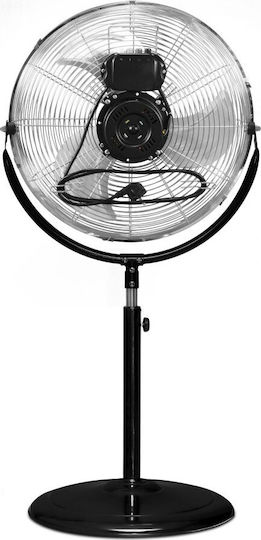 Trotec TVM 18 S Pedestal Fan 100W 45cm Diameter Silver