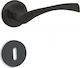 Conset Lever Middle Door with Rosette C805 Pair Black