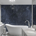 Tile Onyx Blue glossy 60x120 cm