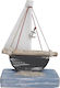 Kapadakis Wood Art Vapor Decorativ Lemn Gri 11x6x5cm 1buc