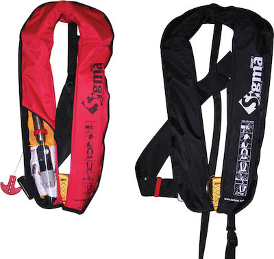 Lalizas Sigma 3702110 Automatic Life Jacket Belt Adults Φουσκωτό 170N ISO 12402-3