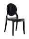 Elizabeth Kitchen Polypropylene Chair Black 47x50x90cm