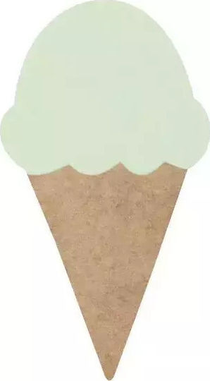 April Eleven Детска стенна лампа Дърво Ice Cream Зелен