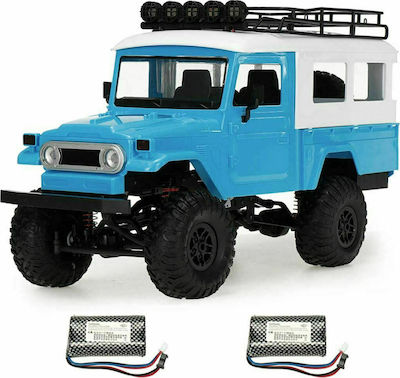 MN Model Toyota Land Cruiser FJ40 2.4G 4WD Ferngesteuertes Auto Raupenfahrzeug 4WD Blue
