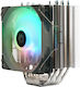 Thermalright Venomous Plus Ψύκτρα Επεξεργαστή για Socket 2011/2066/AM4/115x με ARGB Φωτισμό Γκρι
