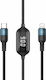 Remax Litxn Series RC-193i Braided USB-C to Lightning Cable 20W Μαύρο 1m