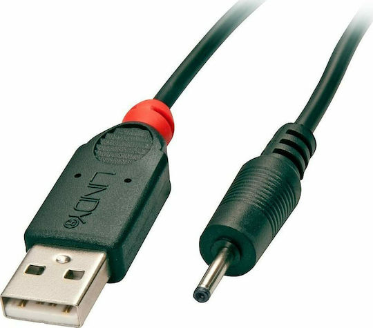 Lindy 1.5m USB 2.0 Cable A-Male to DC (70265)