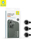 Blueo 5D Mr. Monkey Armor Glass Camera Protection Tempered Glass Silver for the iPhone 12 Pro