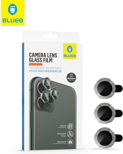 Blueo 5D Mr. Monkey Armor Glass Camera Protection Tempered Glass Red for the iPhone 11