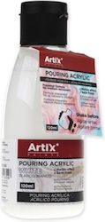 Artix Pouring Acrylic Set Culori Acrilice Pictură în culoarea Alb Alb 120ml 1buc PP637-01