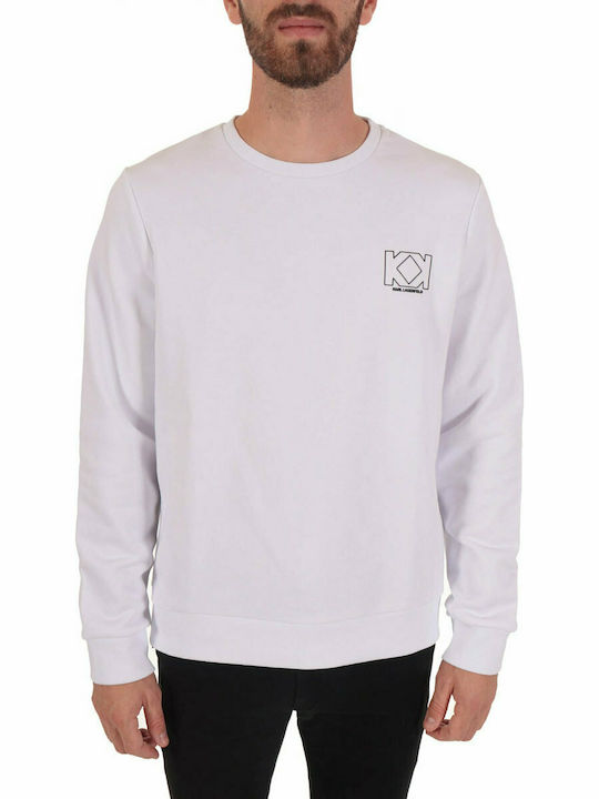 Karl Lagerfeld Men's Sweatshirt White 705019-509210-10