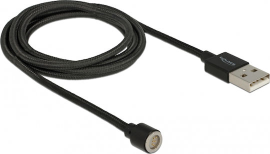 DeLock Καλώδιο USB-A male - Magnetic 1.1m 85724 1τμχ
