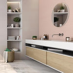 Ravenna Macassar Kitchen Wall / Bathroom Matte Ceramic Tile 90x30cm Sand-Corallo