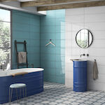 Ravenna Sideral Kitchen Wall / Bathroom Gloss Porcelain Tile 70x25cm Blanco Aquamarine