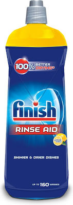 Finish Rinse Aid Υγρό Λαμπρυντικό Πλυντηρίου Πιάτων με Άρωμα Λεμόνι 800ml