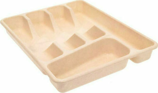 Curver Tăvi Pentru Tacâmuri De Sertar Cutlery Plastic 34x26x4.5cm Bej
