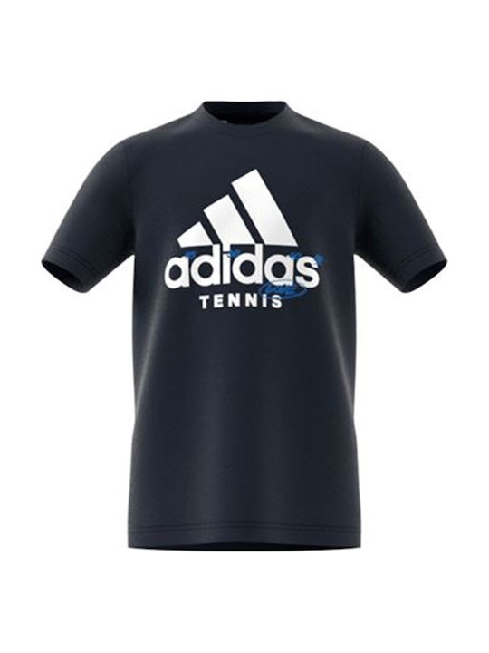 Adidas Παιδικό T-shirt Μαύρο