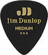 Dunlop Πένα Κιθάρας Celluloid Black Pick Thin Σ...