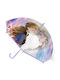 Cerda Kinder Regenschirm Gebogener Handgriff Frozen II Flieder