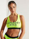 Superdry Sports Bra Bikini Top Green