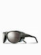Julbo Explorer 2.0 Male Sunglasses With Black Horn-Rimmed Frame And Black Lens J4971214