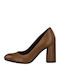 Leather Brown Heels