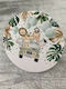 Christening Favor with Jungle Animal Decorative from Wood 100 Pieces LE1A89