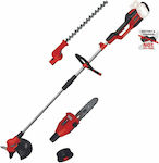 Einhell GE-LM 36/4in1 Li-Solo Garden Multi Tool Battery Solo with Pole Saw, Grass Trimmer, and Hedge Trimmer