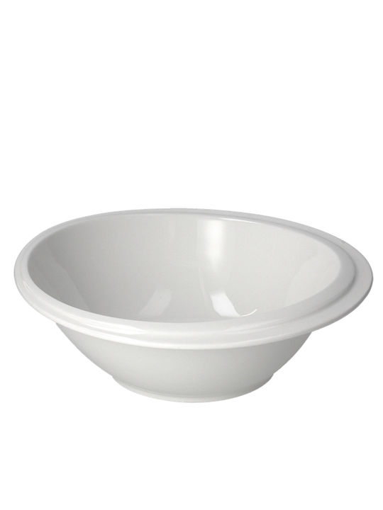 Tognana Resort Porcelain Salad Bowl Λευκή 25x25cm 6pcs