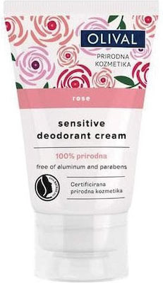 Olival Rose Sensitive Deodorant Cream 50ml