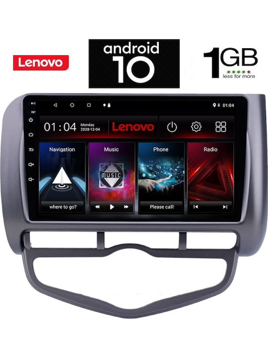 Lenovo Car-Audiosystem für Honda Jazz 2002-2008 mit Klima (Bluetooth/USB/AUX/WiFi/GPS) mit Touchscreen 9" IQ-AN X5770_GPS CLIMA