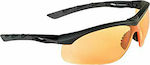 Swiss Eye Shooting Glasses Lancer with Anti-Scratch Coating, Anti-Glare & UV Protection Orange