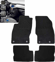 Car+ Set Front and Back 4pcs for Opel Corsa 2014-2019 Black Car+ Set Front and Back 4pcs for Opel Corsa 2014-2019 Black