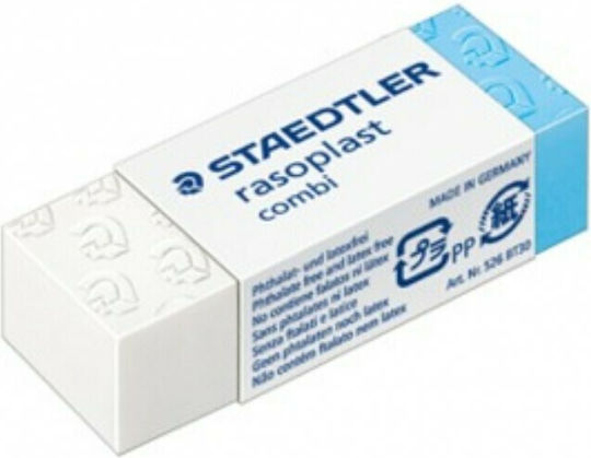 Staedtler Σετ Γόμες για Μολύβι και Στυλό Rasoplast Combi BT30 Λευκή/Μπλε