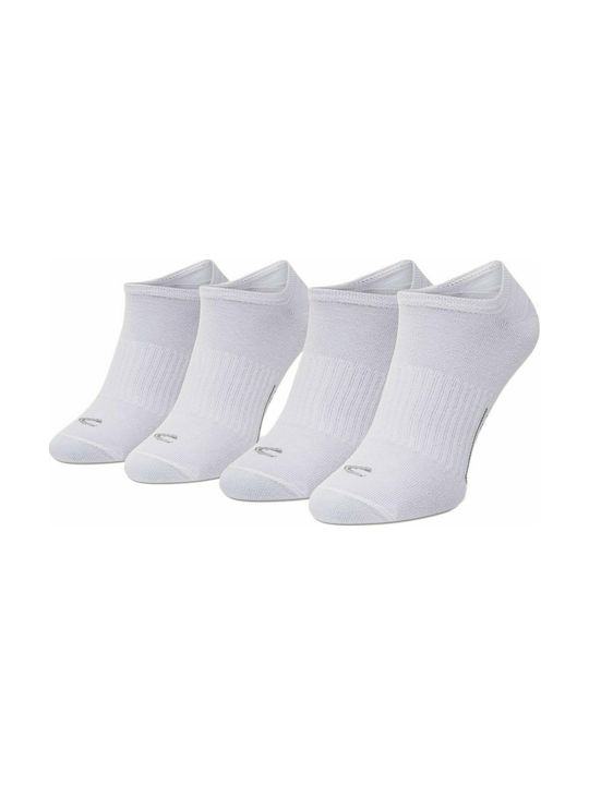 Camel Active Herren Einfarbige Socken Weiß 2Pack