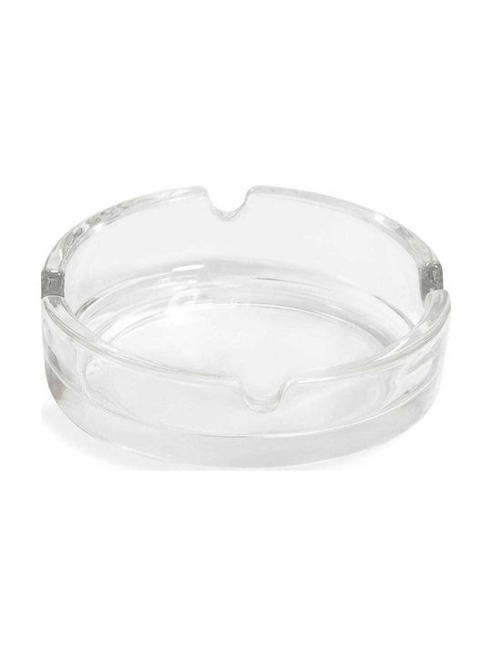 Viosarp Aschenbecher Zigarette Glas Transparent Rund 1Stück