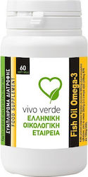 Vivo Verde Fish Oil Omega-3 Fischöl 500mg 60 So...
