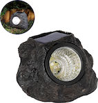 GloboStar Solar Light Floor Vrachaki 1W 100lm Cold White 6000K with Photocell IP65