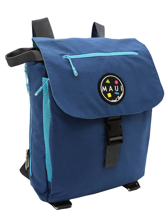 Maui & Sons Fabric Beach Bag Blue Maui & Sons Fabric Beach Bag Blue
