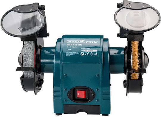 Bormann Pro Δίδυμος Τροχός BDT1526 με Ισχύ 370 Watt